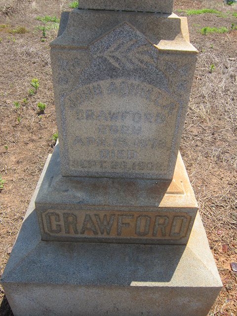 John Aquilla Crawford (1878-1902)